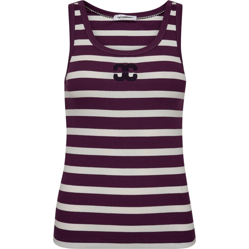 cocouture Top Granny fialová / offwhite 112835947