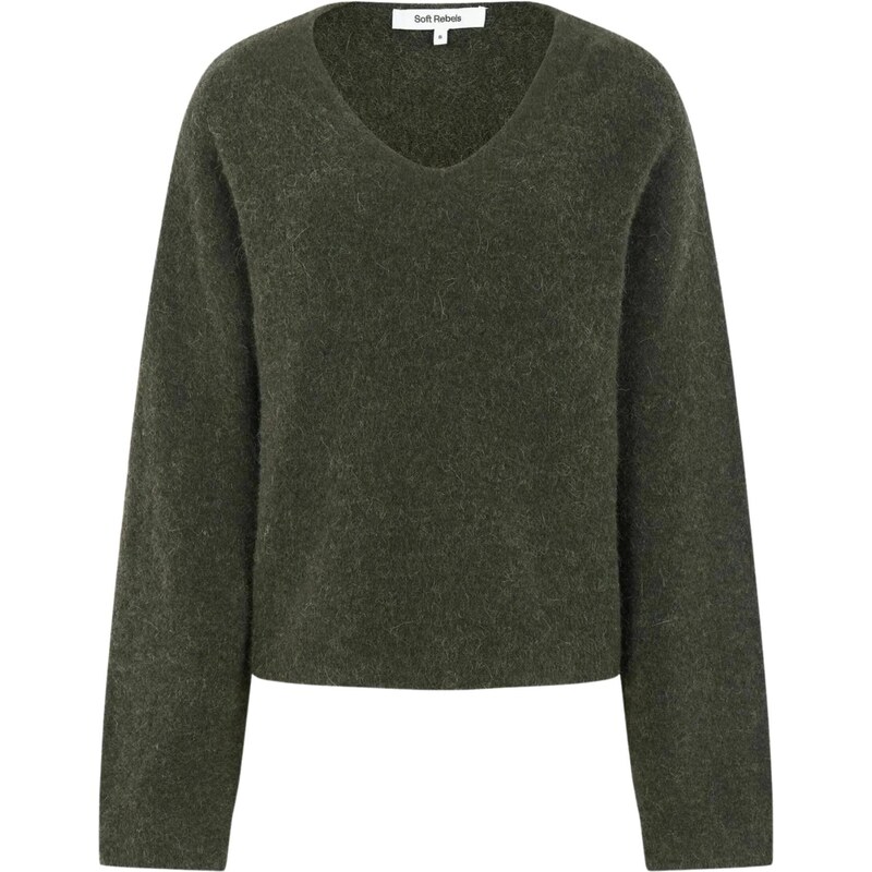 Soft Rebels Svetr SRAllison khaki
