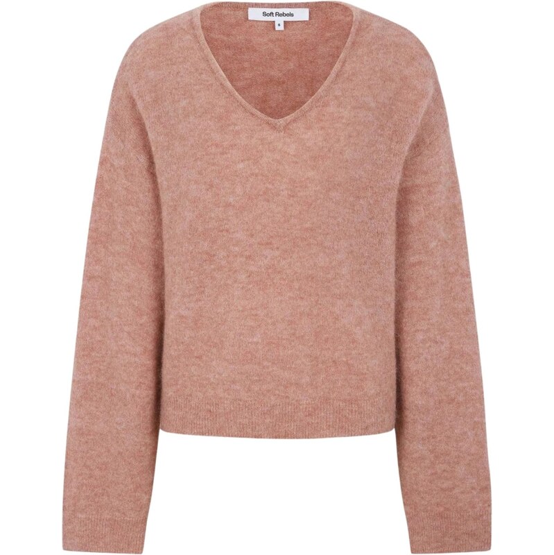 Soft Rebels Svetr SRAllison růžová