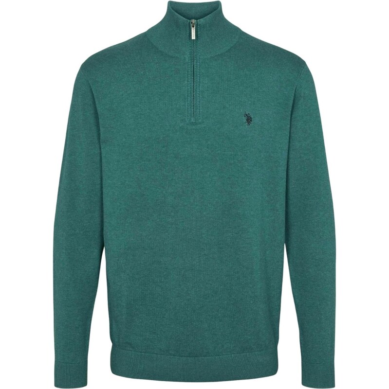 U.S. POLO ASSN. Svetr UMBRISON tyrkysová