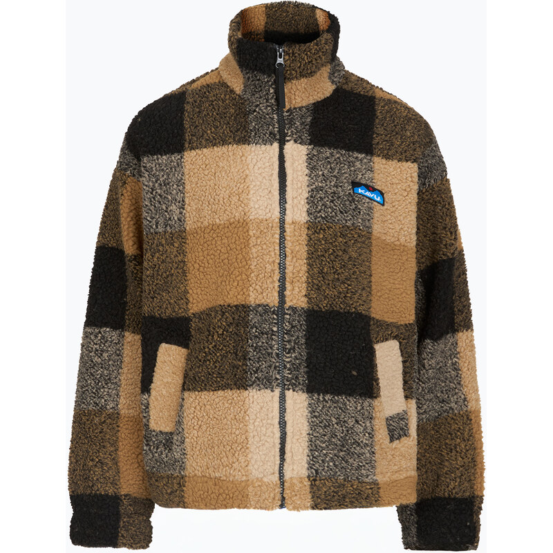 Dámská fleecová mikina KAVU Loven hilltop plaid