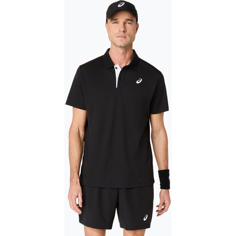 Pánské polotričko ASICS Court Polo performance black