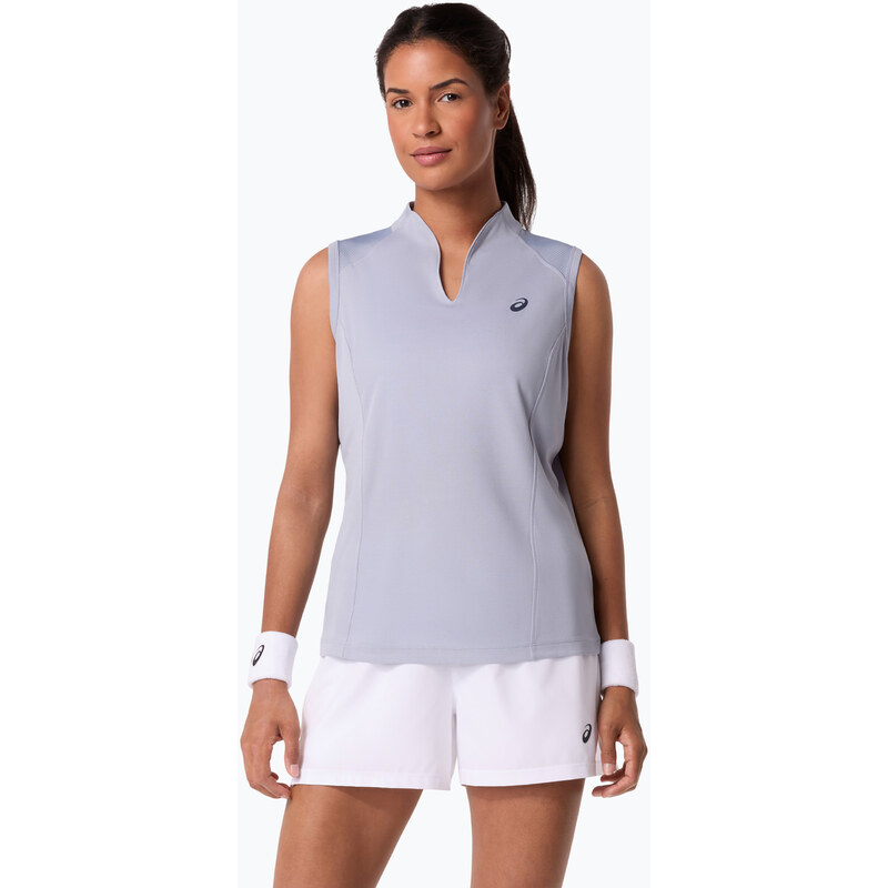 Dámské tenisové tílko ASICS Court Tank W grey/blue