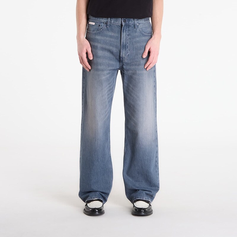Džíny Calvin Klein Jeans Baggy Blue Ash Stone Jeans Gray W34/L32