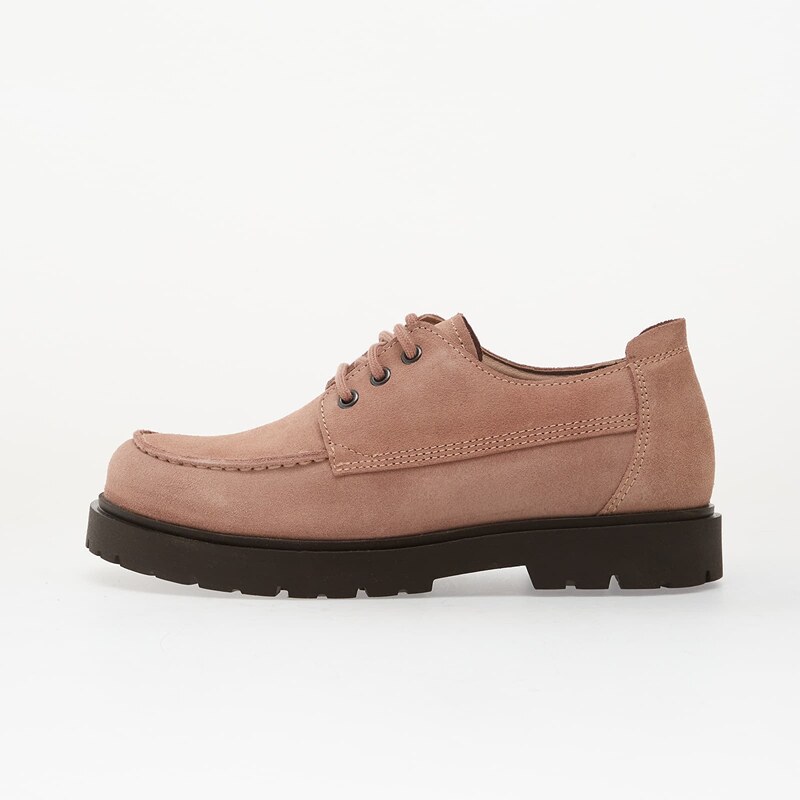 Birkenstock Highwood Moc Lace Low Suede Leather Pink Clay