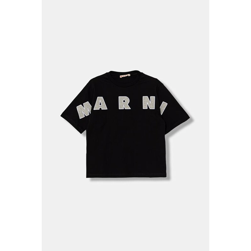Marni Dětské bavlněné tričko Marni MT303F T-SHIRT