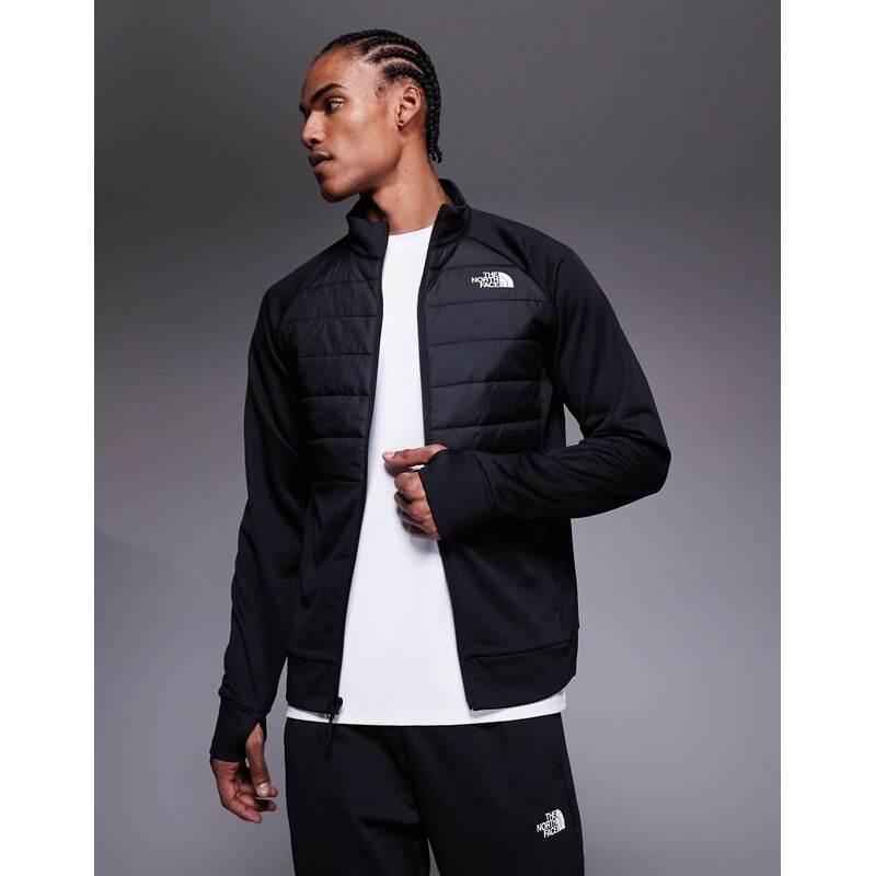 The North Face Reaxion 2.0 full zip hybrid fleece jacket in