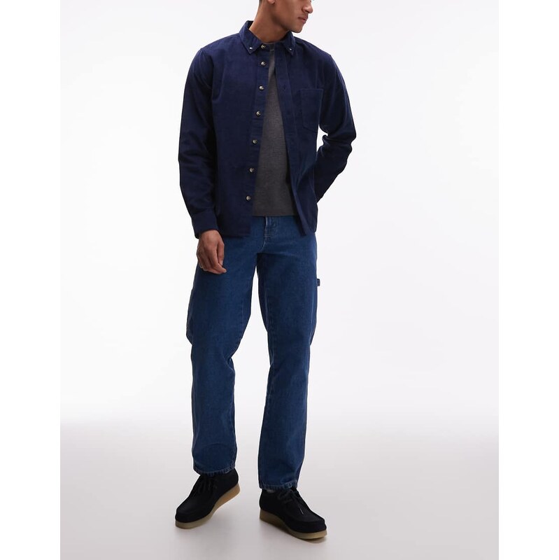 Dickies 993 regular tapered carpenter jeans in classic blue