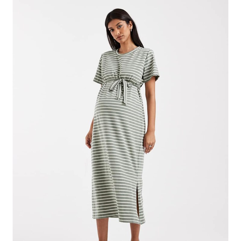 Mama.licious Mamalicious Maternity short sleeve tie waist 2