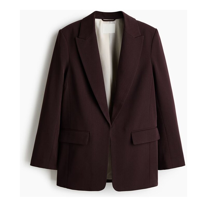 H&M - Volné sakos páskem - hnědá 112226943