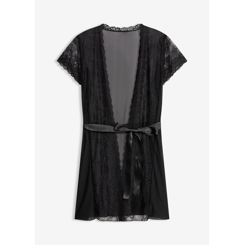 bonprix Kimono černá Žena 112846115