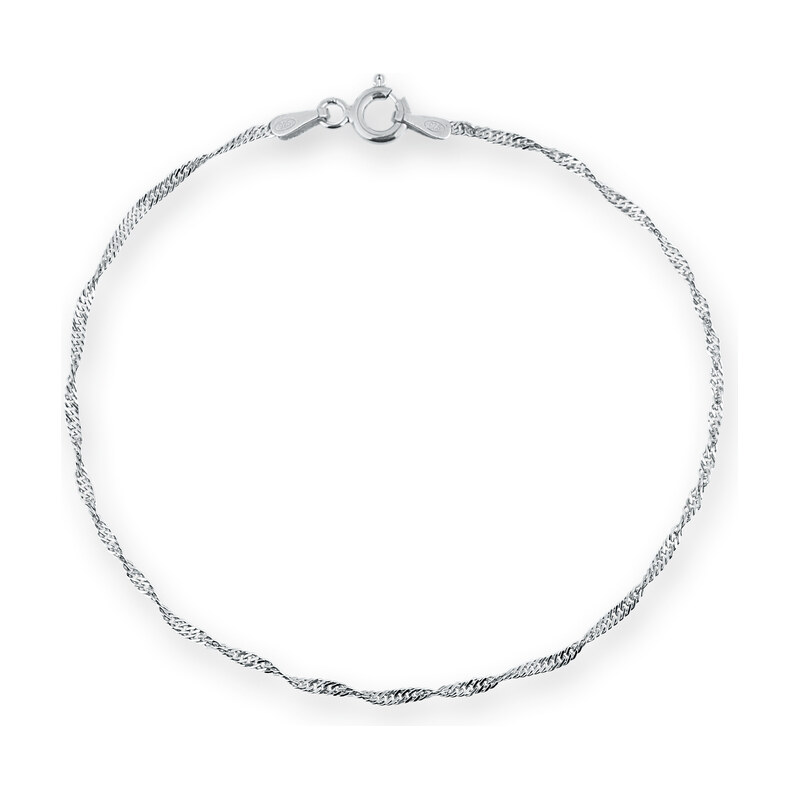 JVD Dámský stříbrný náramek ryz. 925/1000 SVLCSINGSJ12517 112845619