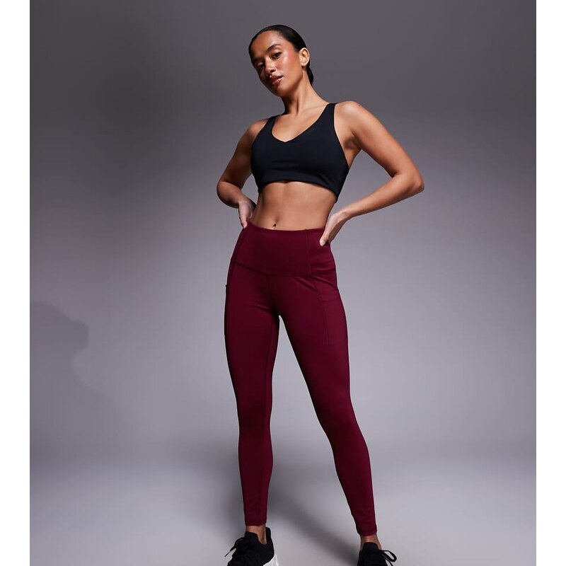 4505 Petite active waist snatching high rise gym legging in