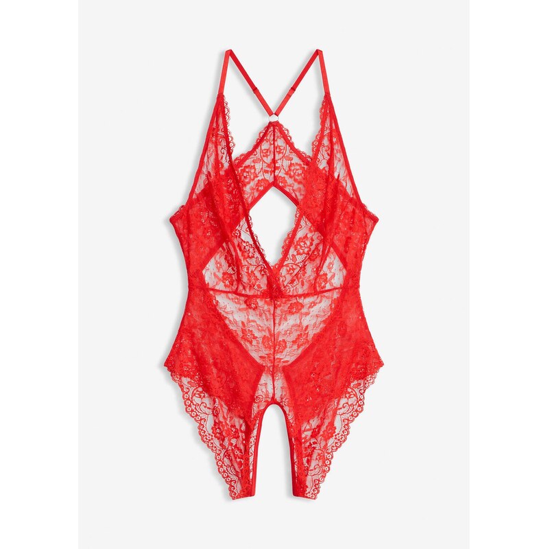bonprix Body ouvert červená Žena 112846111