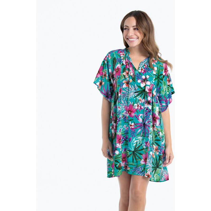 Style Tahiti tunika 8130 capri blue - RosaFaia 113458220