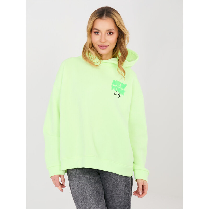 FPrice Mikina MJ BL H2587.82 fluo zelená