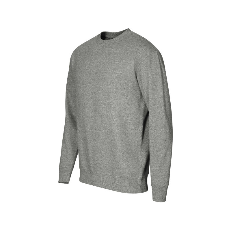 MALFINI, a.s. Crew mikina unisex tmavě šedý melír
