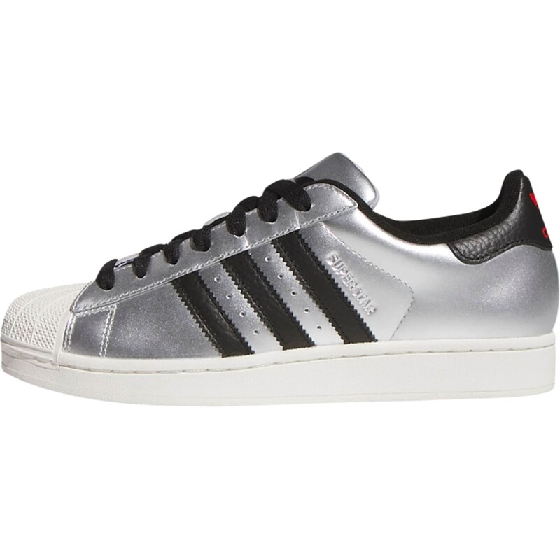 ADIDAS ORIGINALS Tenisky 'Superstar II' černá / stříbrná