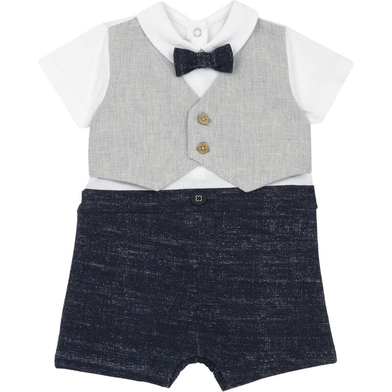 Chicco Overal tmavě modrá / světle šedá / bílá 112852255