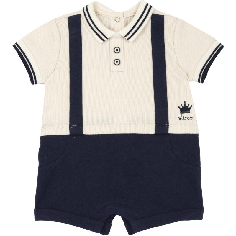 Chicco Overal béžová / námořnická modř / bílá 112852310