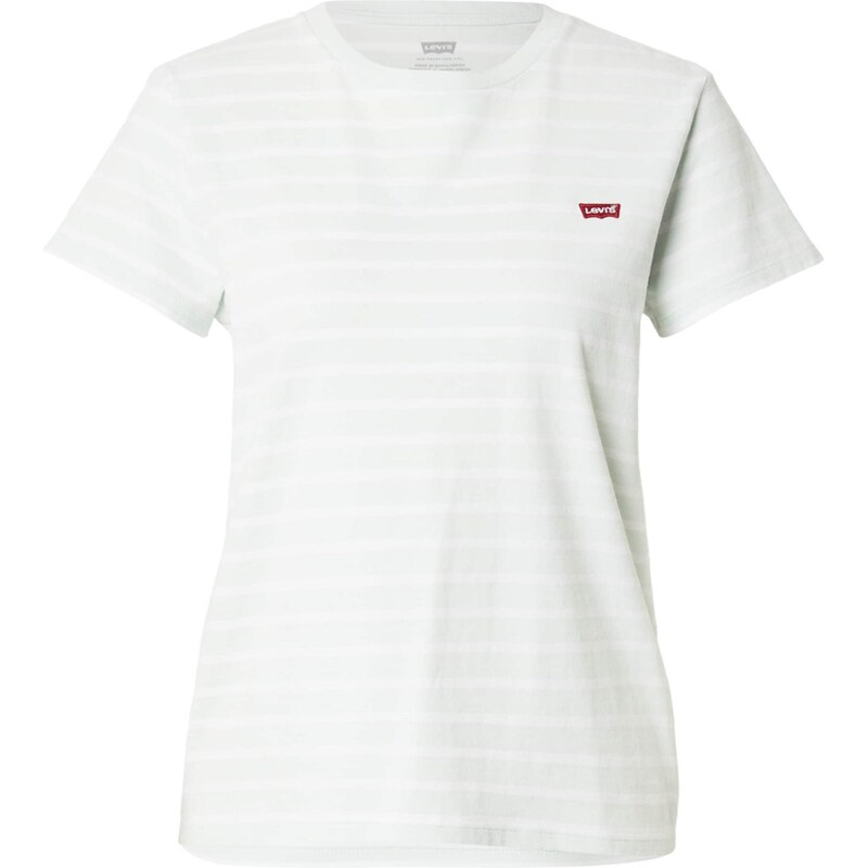 LEVIS  Tričko Perfect Tee pastelová modrá / bílá