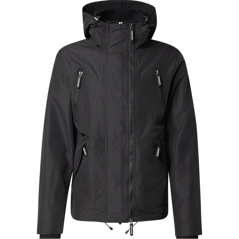 Superdry & Co Přechodná bunda Mountain černá