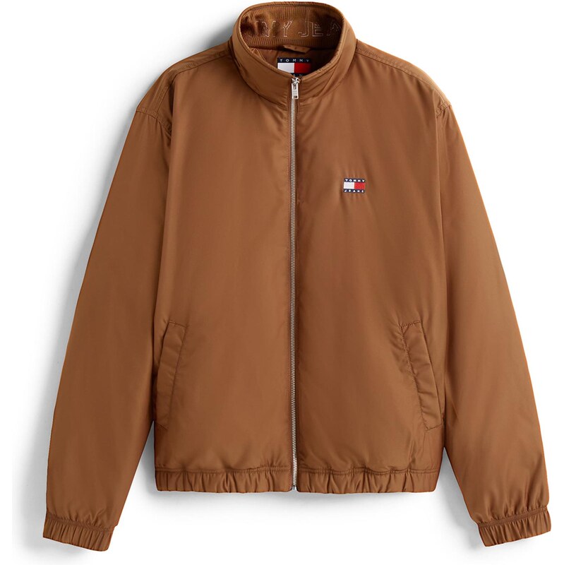 Tommy Jeans Přechodná bunda ESSENTIAL hnědá