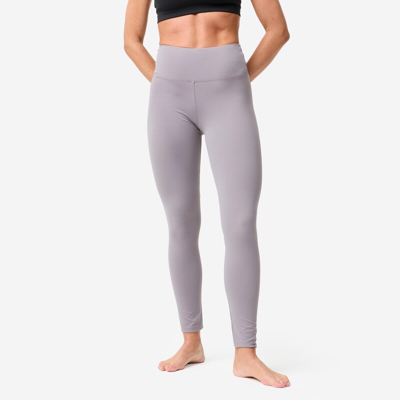 DOMYOS Legíny na jógu a pilates „Breathe“ second skin 112851962