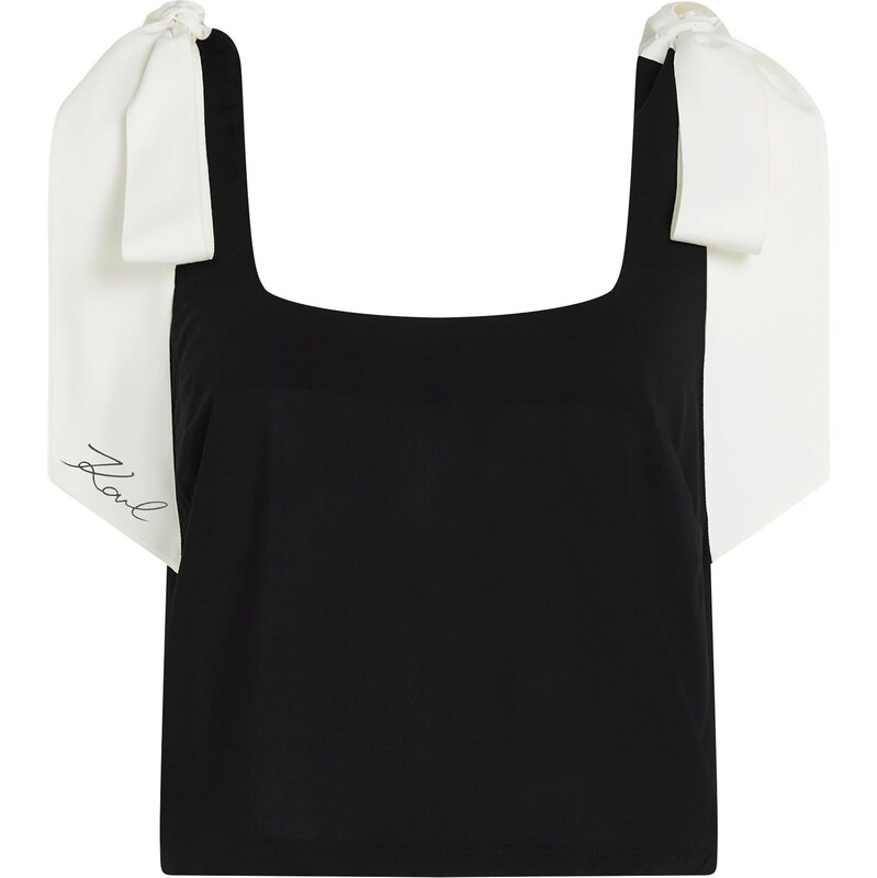 Karl Lagerfeld Top černá
