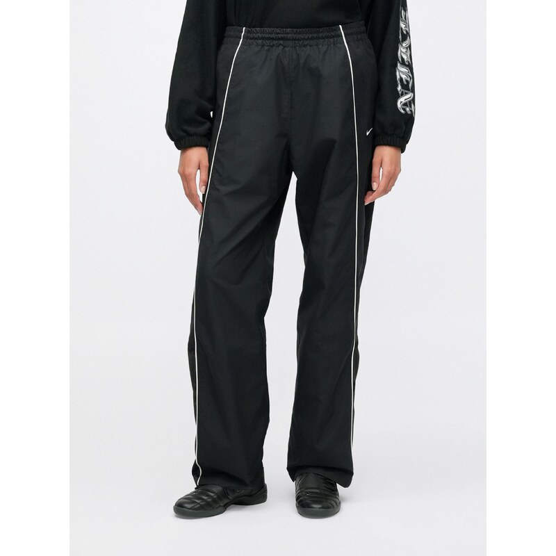 Nike Sportswear Kalhoty černá / bílá