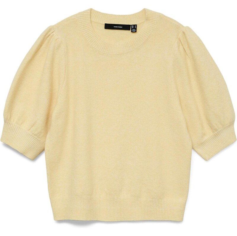 VERO MODA Svetr VMDoffy pastelově žlutá