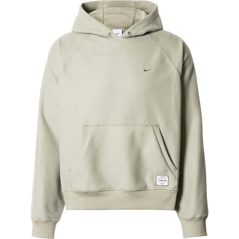 NIKE Sportovní mikina šedobéžová