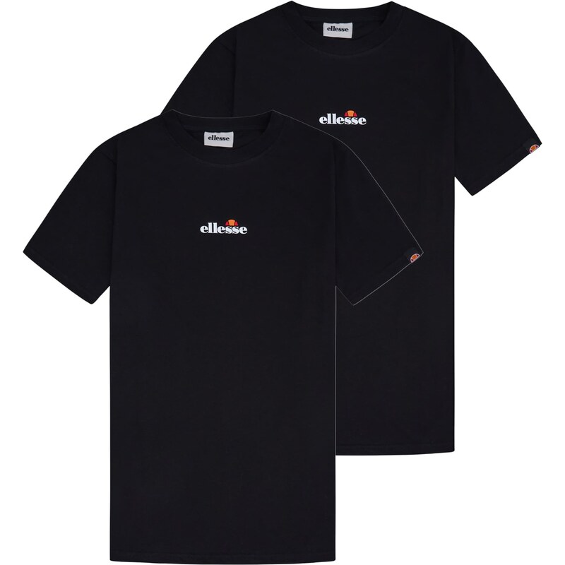 ELLESSE Tričko červená / černá / bílá