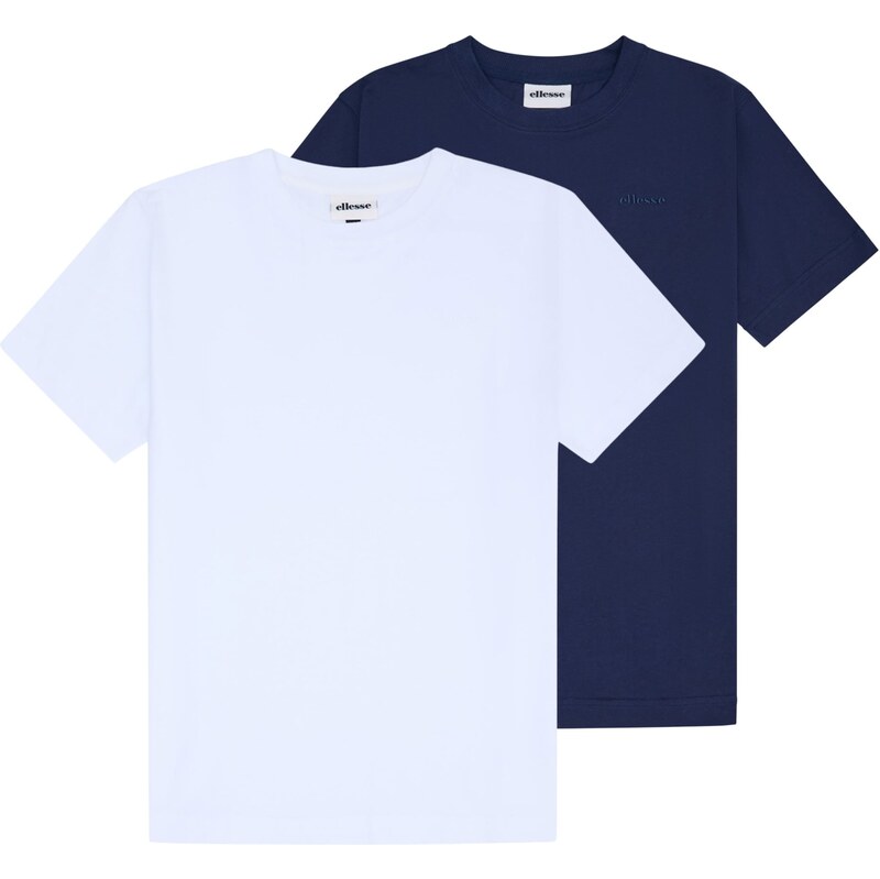 ELLESSE Tričko Acciano noční modrá / bílá