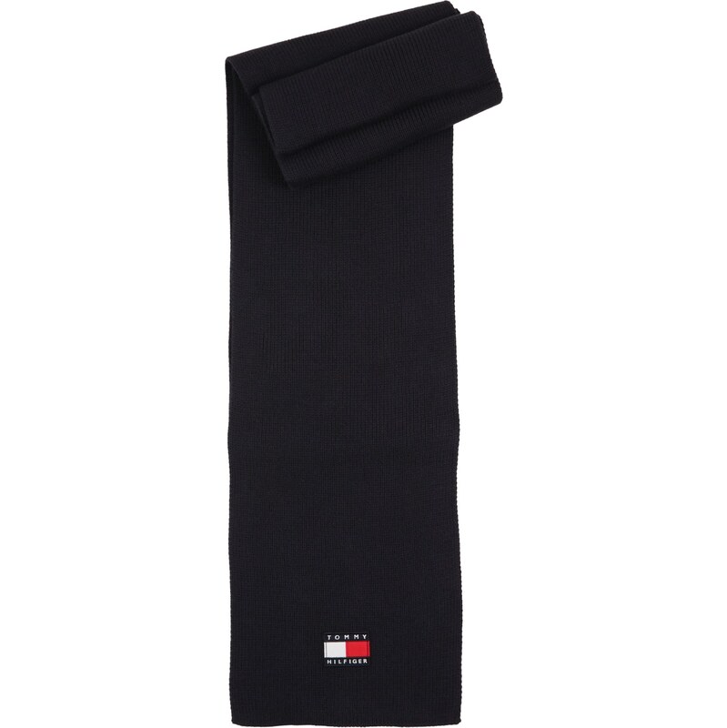 TOMMY HILFIGER Šála HERITAGE námořnická modř / červená / bílá