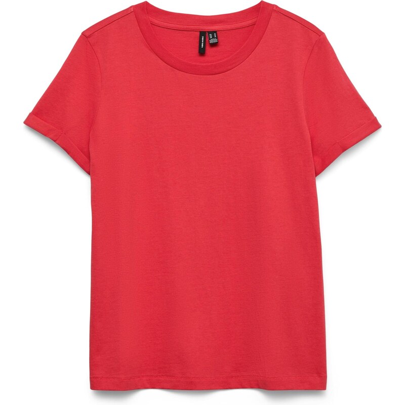 VERO MODA Tričko VMPAULA červená 112853463