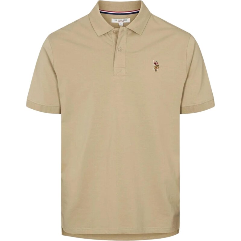 U.S. POLO ASSN. Košile UMCostin béžová