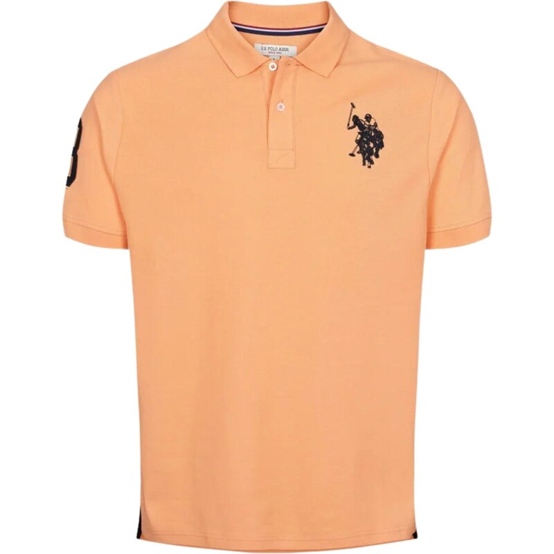 U.S. POLO ASSN. Košile UMALFREDO oranžová
