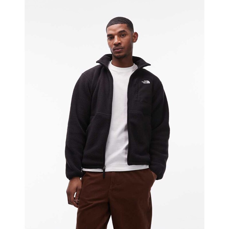 The North Face Yumiori Off Peak full zip fleece jacket in black