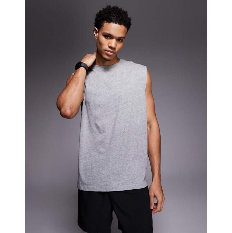 4505 Icon cotton oversized pump training tank with quick dry finish in 115516269