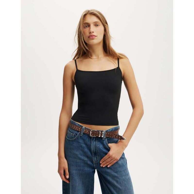 Cotton On Hold me cami in black 112879265