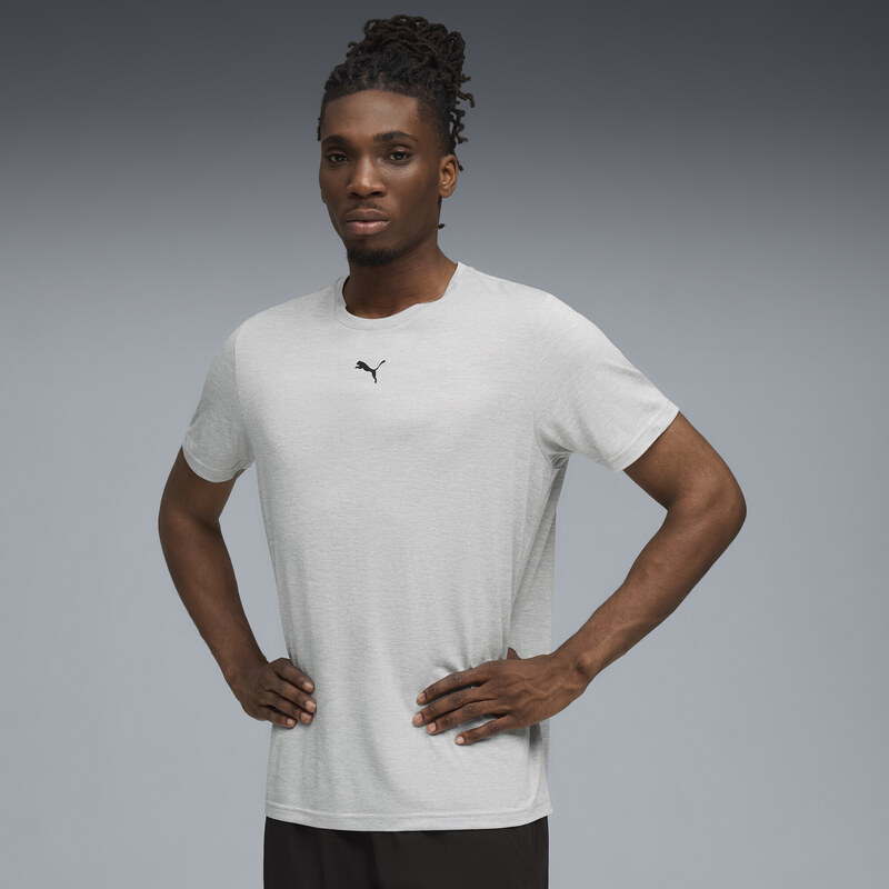 PUMA TAD ESSENTIALS Heather Cat Tee Men