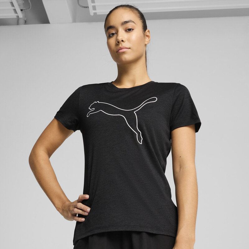 PUMA TAD ESSENTIALS Heather Logo Tee Women