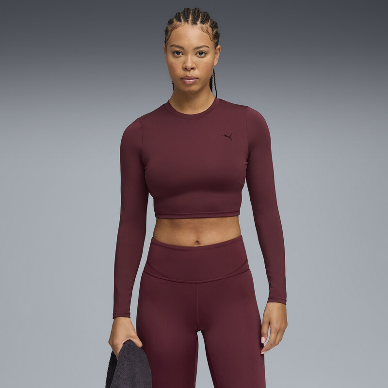 PUMA SHAPE Long Sleeve Cropped Top Women