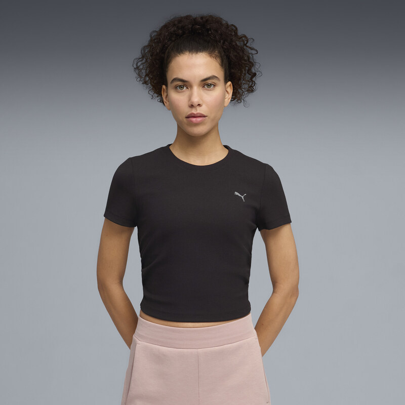 PUMA CLOUDSPUN Ribbed Slim Training Tee Women