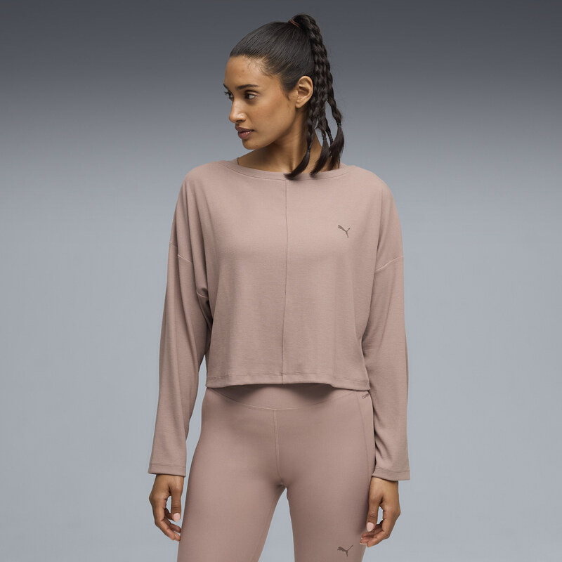 PUMA CLOUDSPUN Rib Slouch Boxy Tee Women