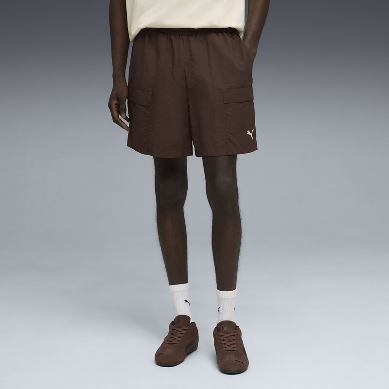 PUMA WARDROBE Essentials Relaxed Cargo Shorts 6 Men