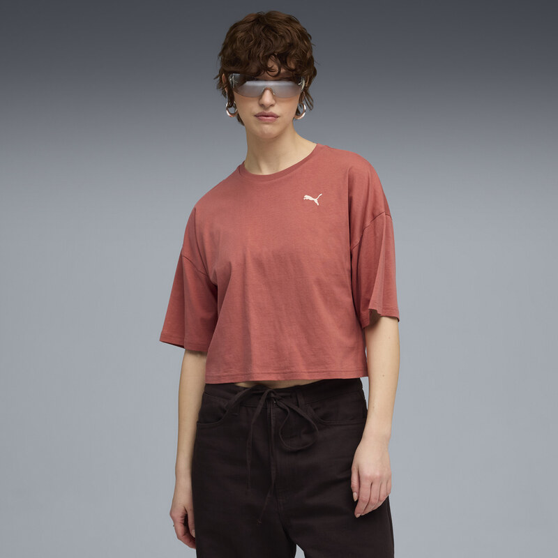 PUMA WARDROBE Essentials Oversized Short Tee Women 115566771