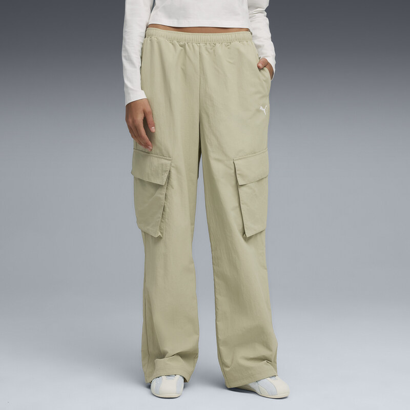 PUMA WARDROBE Essentials Relaxed Woven Cargo Pants Women