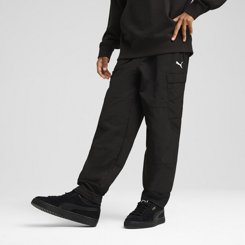 PUMA WARDROBE ESS Relaxed Woven Cargo Pants Youth